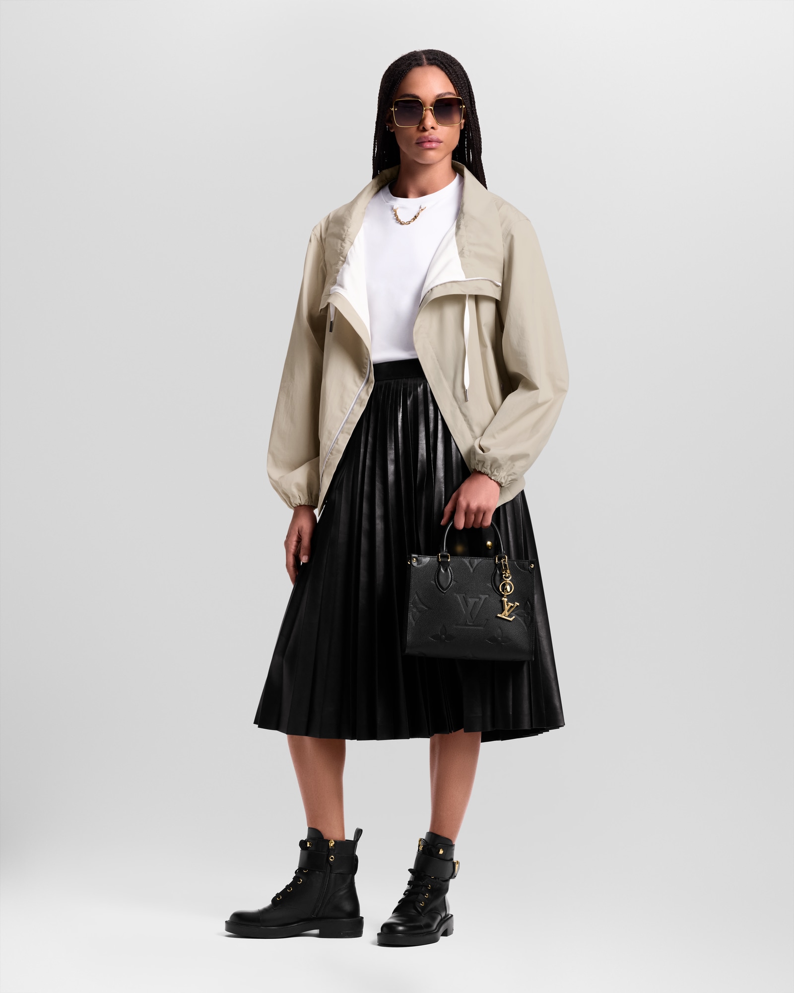 Onthego PM Tote Bag Monogram Empreinte Leather - Handbags | LOUIS
